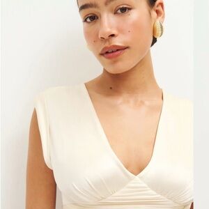 Silk blouse sleeveless and open back